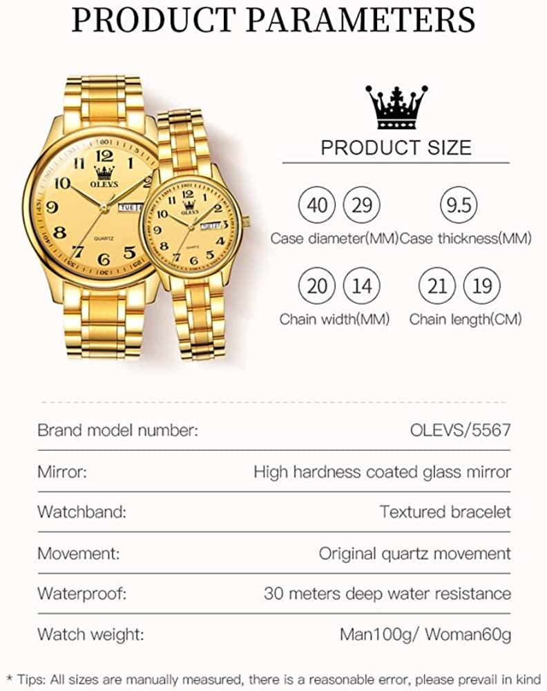 OLEVS Classic Watches for Women Analog Quartz Watch Stainless Steel Rugged Waterproof Watches Roman Numeral Unique Calendar Date Business Wrist Watch - Image 4